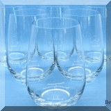 G32. Set of 8 stemless Schott Zwiesel wine glasses. - $64 